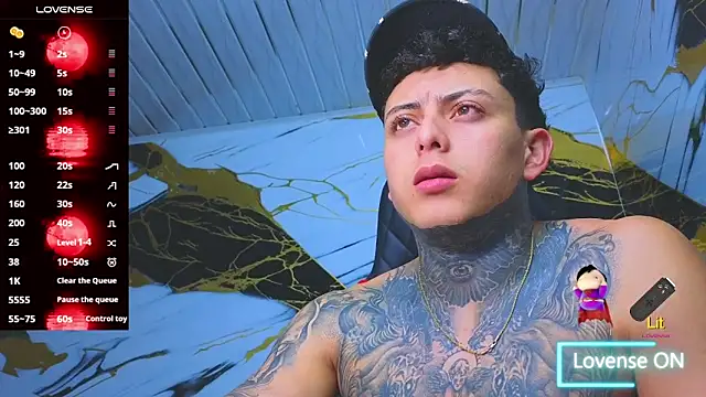 Kevin22 222 online show from November 1, 2025, 3:08 am