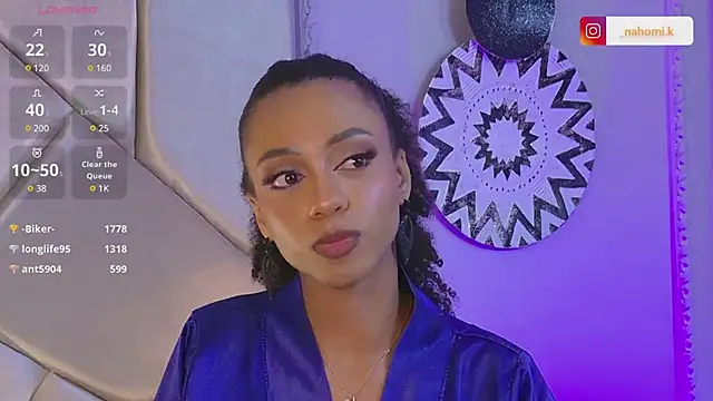 Nahomi King online show from February 19, 2025, 7:27 pm