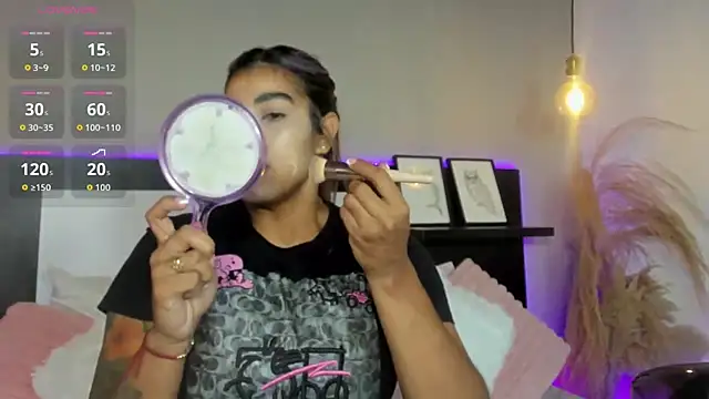 SaraaJhonsonn online show from March 15, 2026, 2:01 pm