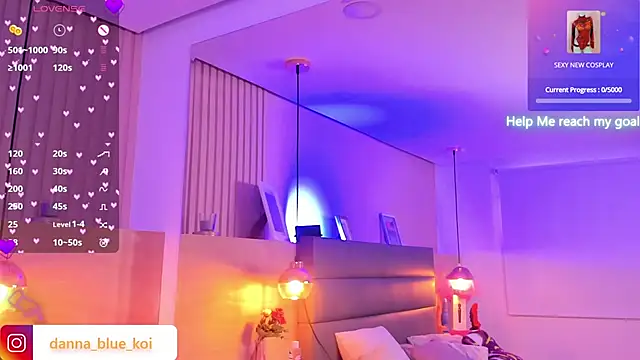 blue koi online show from January 11, 2025, 10:07 pm