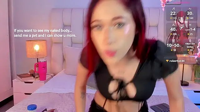 SkinnyFoxy online show from July 26, 2026, 7:10 pm