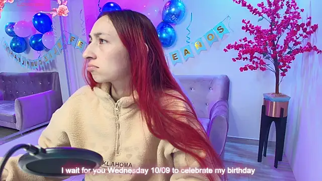 Vermelha Gremory  online show from September 10, 2025, 7:25 pm