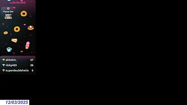 Victtoria Parker online show from March 12, 2025, 4:02 pm