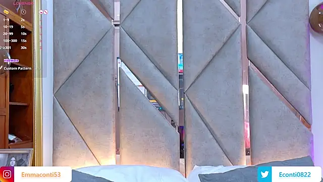 Snapshot of Emma-Conti chatting on February 21, 2025, 6:59 pm Emma-Conti online show from February 21, 2025, 6:59 pm