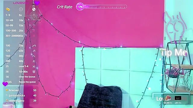 Alanna hot3 online show from March 10, 2025, 7:50 pm