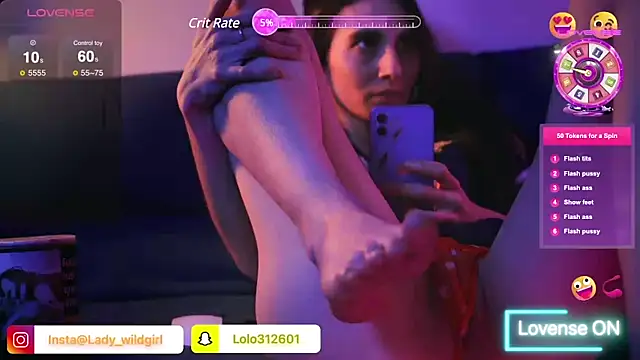 Snapshot of WildgirlShow chatting on March 4, 2025, 10:27 pm WildgirlShow online show from March 4, 2025, 10:27 pm