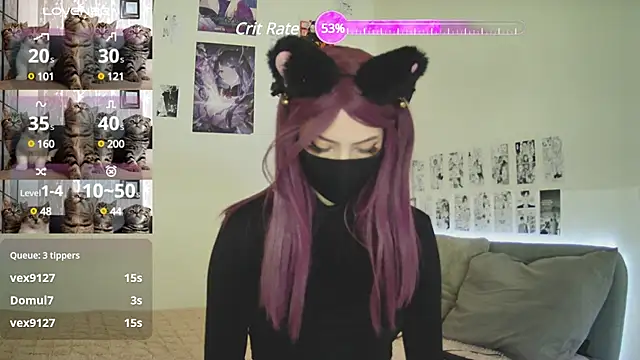 Snapshot of michiko_ chatting on December 13, 2024, 3:54 pm michiko online show from December 13, 2024, 3:54 pm