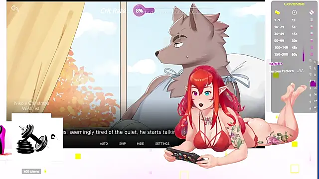 Snapshot of NikkoTyan chatting on December 25, 2024, 9:34 am NikkoTyan online show from December 25, 2024, 9:34 am