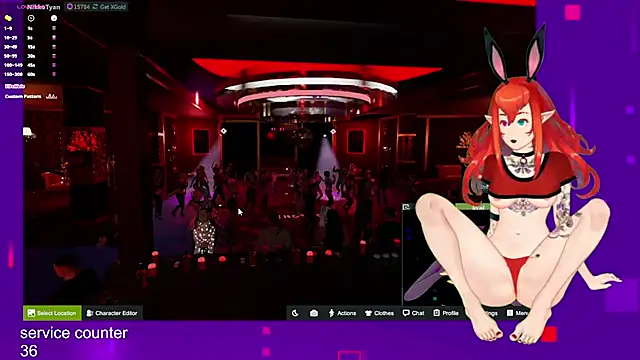 Snapshot of NikkoTyan chatting on October 25, 2025, 7:05 am NikkoTyan online show from October 25, 2025, 7:05 am