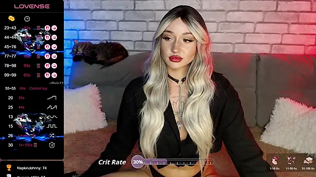 Eva Evile online show from March 7, 2026, 1:30 pm