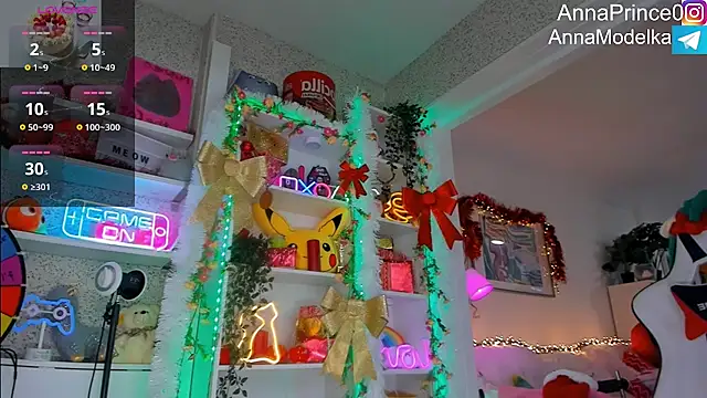 Anna Prince online show from December 26, 2024, 9:55 am