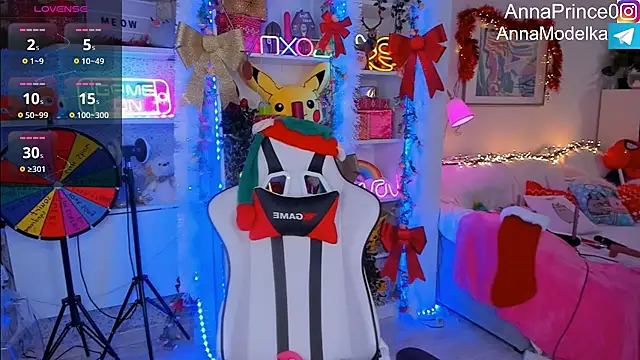 Anna Prince online show from January 13, 2025, 6:49 am