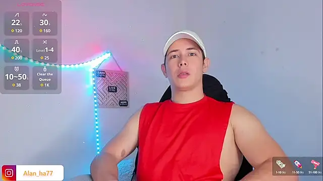 Alan hadid1 online show from February 18, 2025, 12:37 am