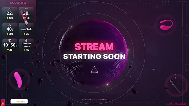 Alan hadid1 online show from February 19, 2025, 9:36 pm