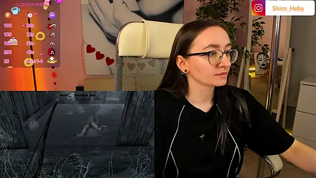 ShiroHeby online show from February 16, 2025, 1:38 pm