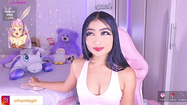 Snapshot of urfavprettygirl chatting on June 11, 2026, 8:45 am urfavprettygirl online show from June 11, 2026, 8:45 am
