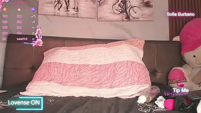 Sofia Burbano online show from December 15, 2024, 2:05 pm