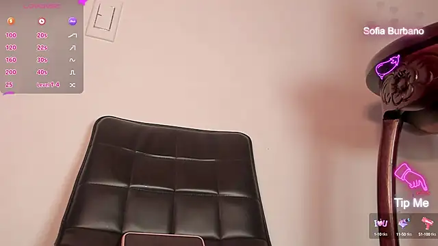 Sofia Burbano online show from January 16, 2025, 5:23 pm