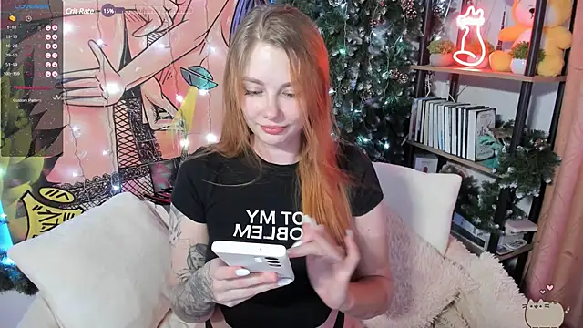 Snapshot of Kati_FoX chatting on January 24, 2025, 11:37 am Kati FoX online show from January 24, 2025, 11:37 am