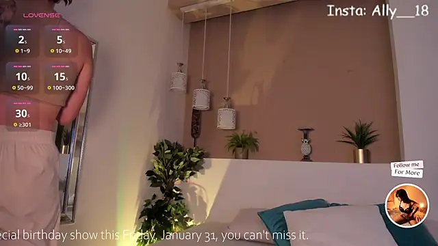 Snapshot of Ally_addams chatting on January 29, 2025, 3:33 am Ally addams online show from January 29, 2025, 3:33 am