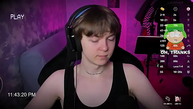 charonbaby1 online show from January 23, 2025, 8:45 pm