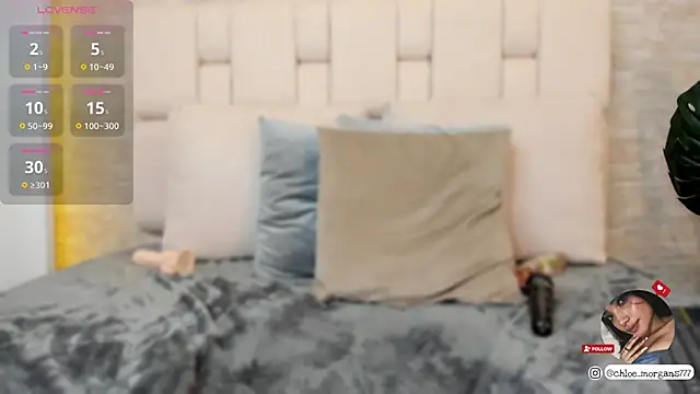 Chloe Morgans online show from February 23, 2025, 1:35 am