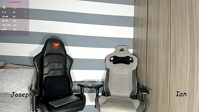 ianandjosephx online show from March 25, 2026, 3:23 am