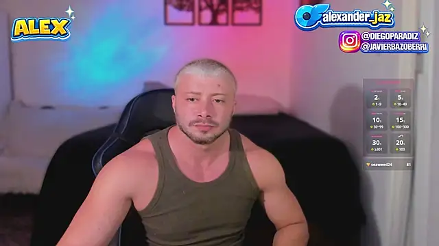 AlexJaz11 online show from April 3, 2026, 10:08 pm