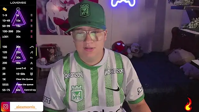  AlexMorris online show from September 26, 2025, 6:39 am