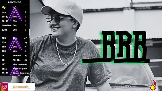  AlexMorris online show from October 15, 2025, 5:18 am