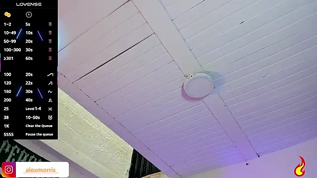  AlexMorris online show from November 24, 2025, 5:45 pm