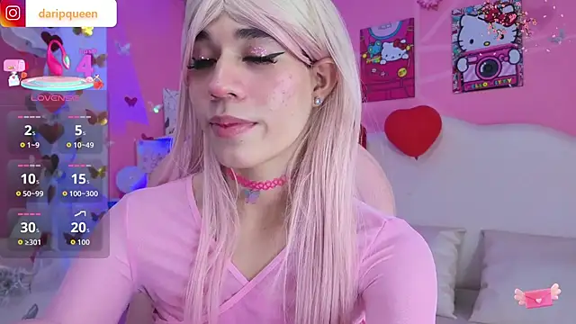 DaripQueen online show from March 4, 2026, 2:01 pm