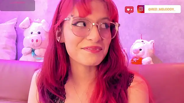 RedMeloddy online show from February 12, 2026, 9:43 pm