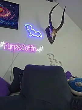 Purple Coffin666 online show from July 22, 2026, 12:08 pm
