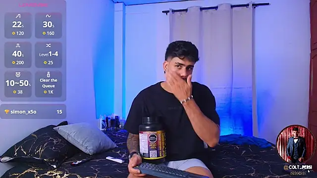 Colt Perci online show from October 21, 2025, 4:24 am