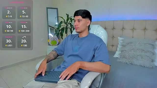 Snapshot of Damian23__ chatting on February 22, 2025, 12:19 pm Damian23 online show from February 22, 2025, 12:19 pm