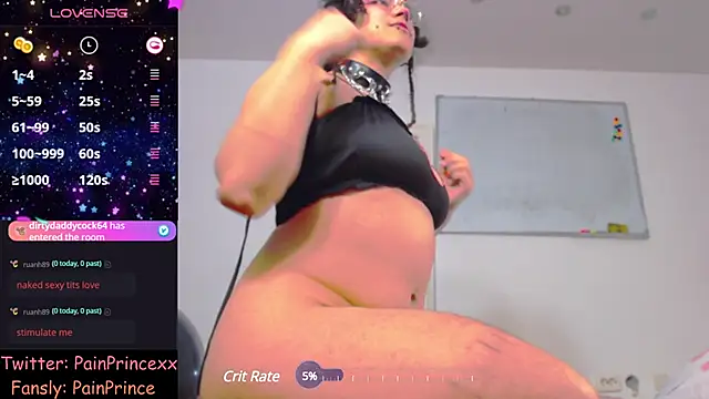 pain princee online show from December 10, 2024, 9:22 pm