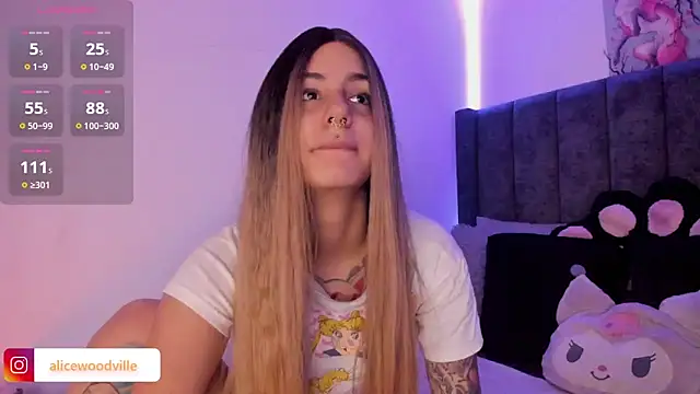 Alice woodville online show from February 13, 2025, 3:46 pm