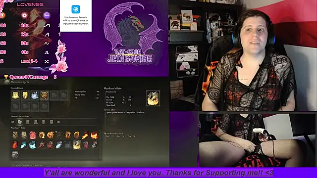 Snapshot of Rae-Suon chatting on January 8, 2025, 7:24 am Rae-Suon online show from January 8, 2025, 7:24 am