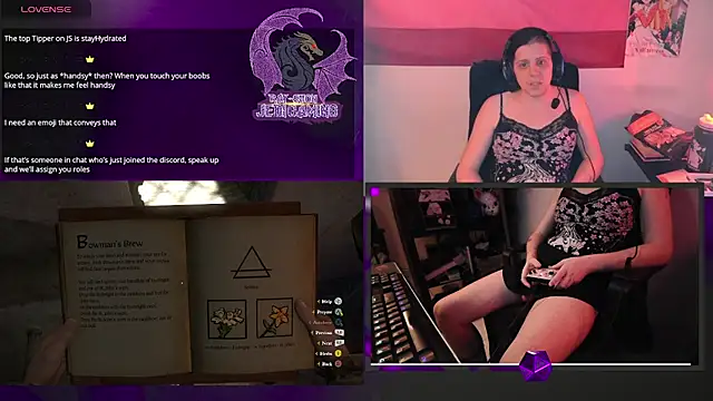 Snapshot of Rae-Suon chatting on February 21, 2025, 7:23 am Rae-Suon online show from February 21, 2025, 7:23 am