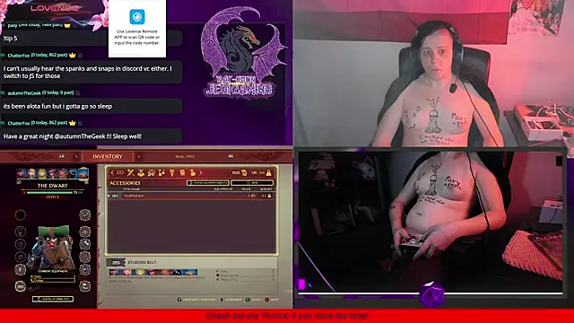 Snapshot of Rae-Suon chatting on February 27, 2025, 5:45 am Rae-Suon online show from February 27, 2025, 5:45 am