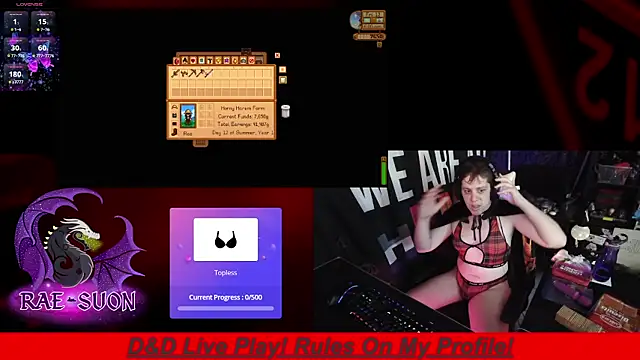 Snapshot of Rae-Suon chatting on November 9, 2025, 1:15 am Rae-Suon online show from November 9, 2025, 1:15 am