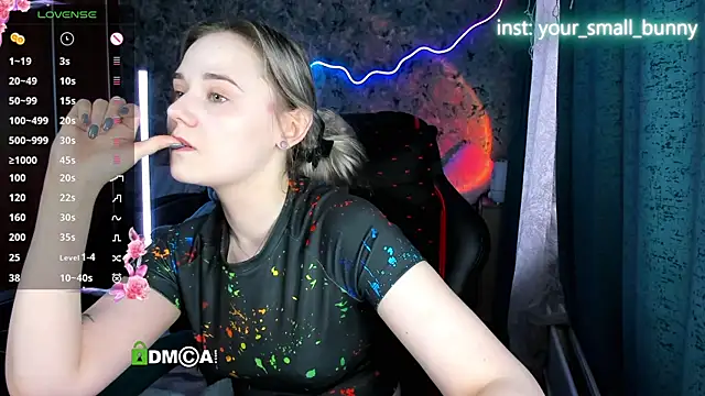 Your small bunny online show from April 12, 2026, 2:05 am