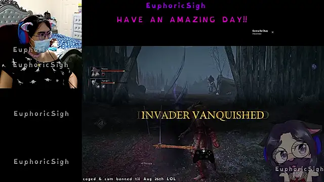 Snapshot of EuphoricSigh chatting on July 1, 2026, 8:49 am EuphoricSigh online show from July 1, 2026, 8:49 am