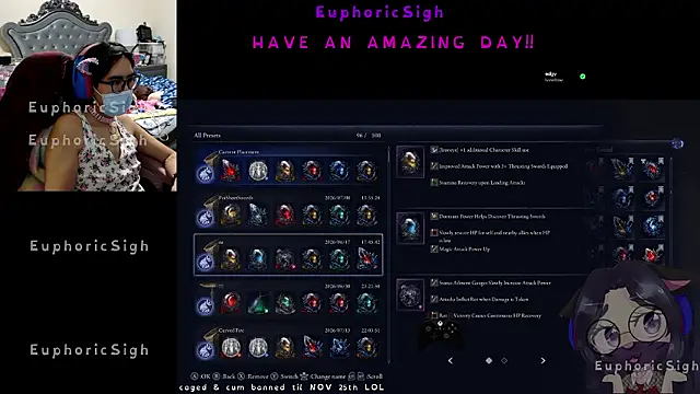 Snapshot of EuphoricSigh chatting on July 24, 2026, 7:45 pm EuphoricSigh online show from July 24, 2026, 7:45 pm
