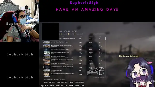 Snapshot of EuphoricSigh chatting on July 28, 2026, 3:13 am EuphoricSigh online show from July 28, 2026, 3:13 am
