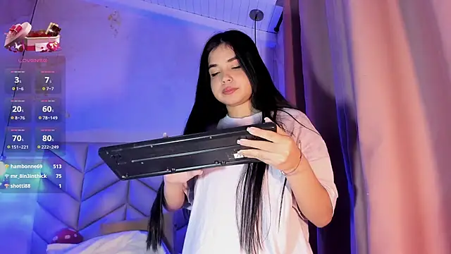 AuroraFiore online show from March 3, 2025, 2:04 am