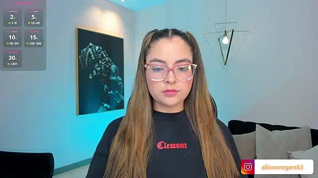 AllisonRogersX online show from April 5, 2026, 11:24 pm