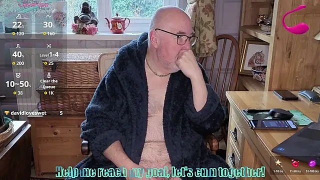 Adamdaddybear online show from February 18, 2026, 9:27 am