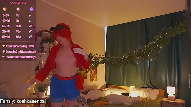 koshkasenpai online show from March 23, 2025, 5:10 am